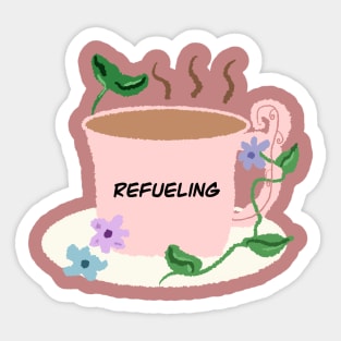 Refueling Sticker